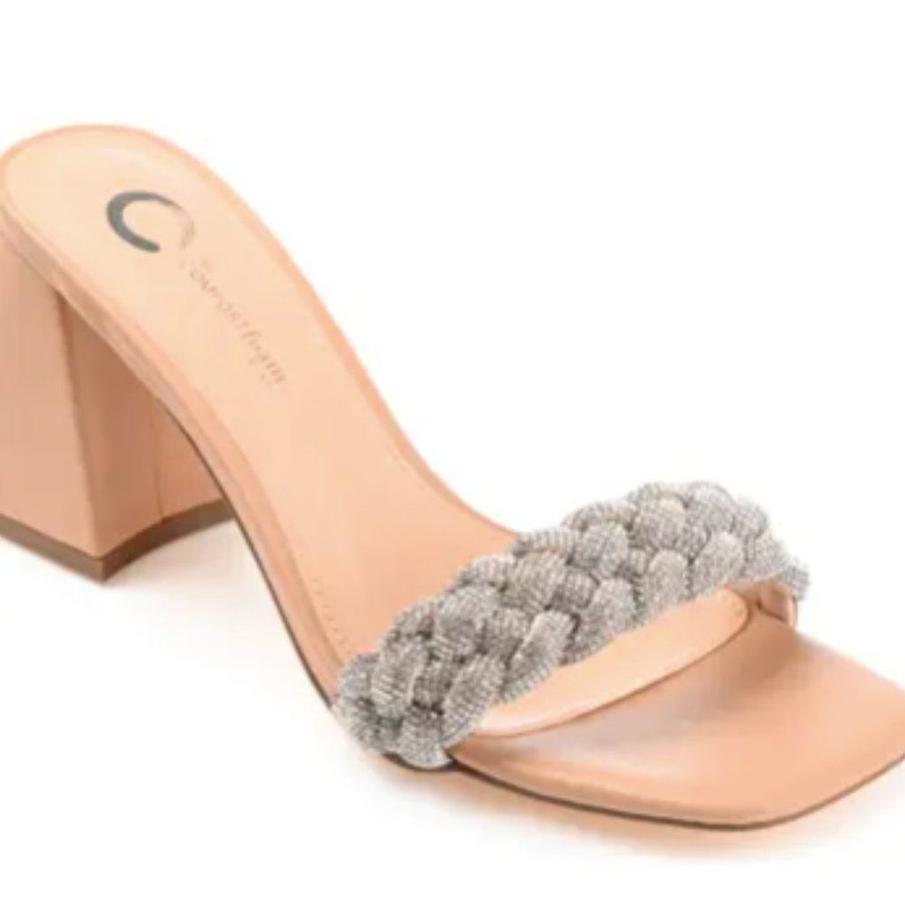 Journee Collection Women's Tru Comfort Foam™ Sashaa Pump in Nude Sz 9.5
